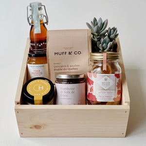 Brunch gift box, a gift for mom, or a simple gift to say congratulations or a celebratory gift for the bride