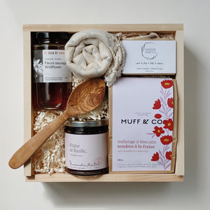 Baking box for the foodie, chef or baker. A perfect Mother's Day gift, Teacher appreciation gift box, or housewarming gift