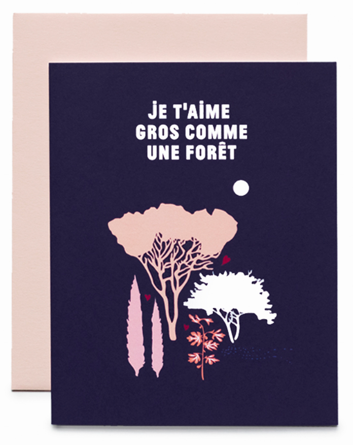 Bien à vous - Je t'aime gros comme une forêt