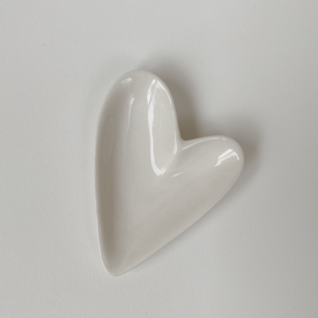 Porcelain Heart Dish