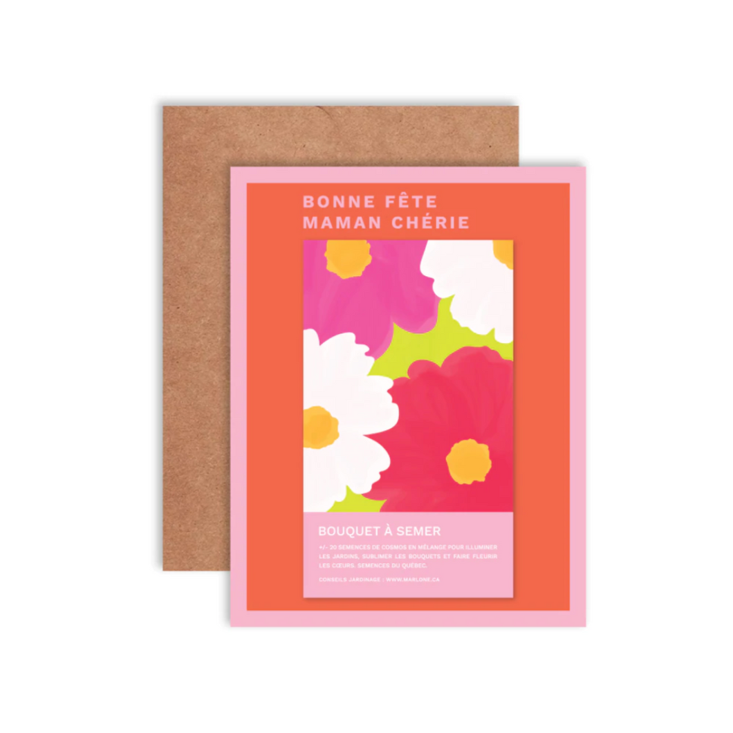Greeting Card | Happy Mother's Day With Flower Seeds
