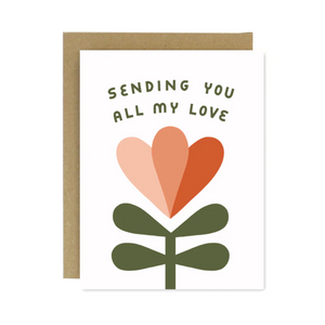 Greeting Card | Sending All My Love