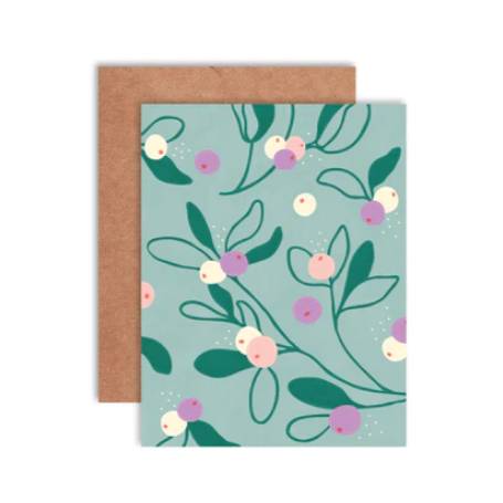 Greeting Card | Tender Mistletoe